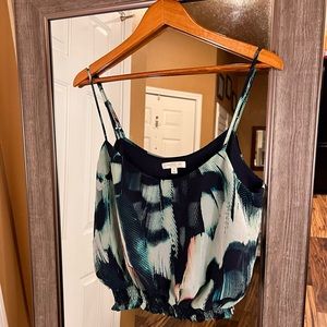 “Love, Fire” Peplum style Dressy Tank